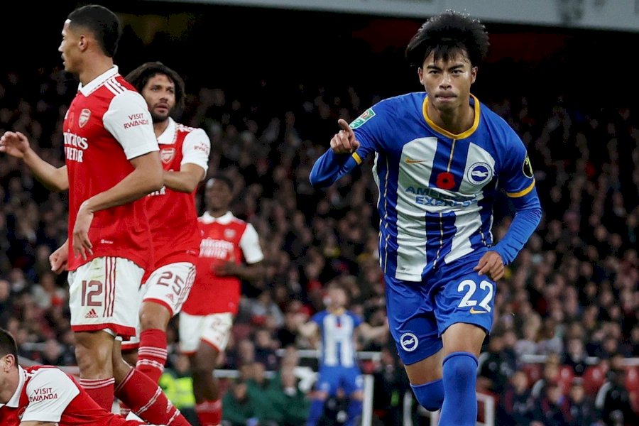 Arsenal Incar Mitoma sebagai Opsi Jika Gagal Rekrut Rodrygo
