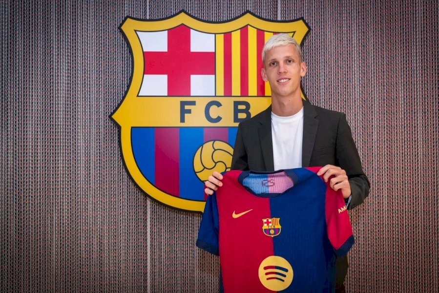Bertajuk Pulang Kampung, Barcelona Resmikan Transfer Dani Olmo