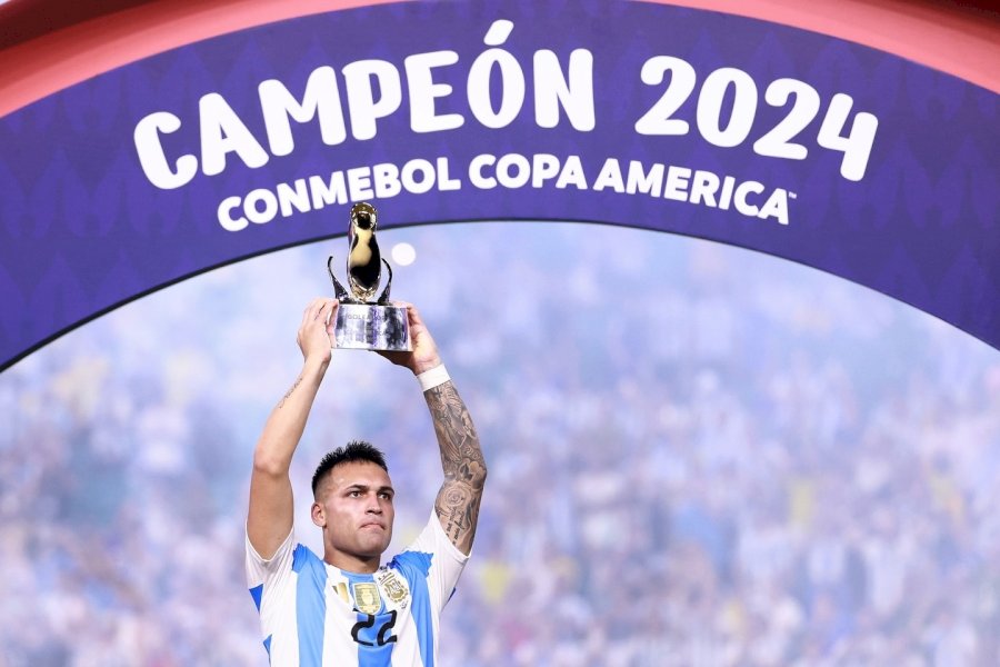 Gol Lautaro Martinez di Perpanjangan Waktu Bawa Argentina Juara Copa America