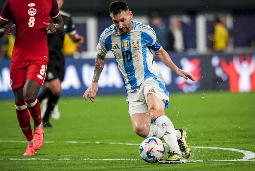 Messi berhasil membawa Argentina lolos ke final Copa America 